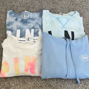 Long sleeve PINK tee shirt bundle